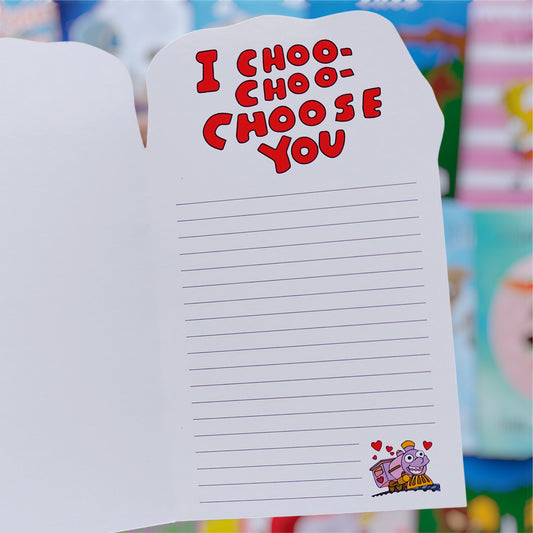 Tarjeta Tren “I Choo Choo Choose You” – Edición Especial Los Simpsons 💛🚂